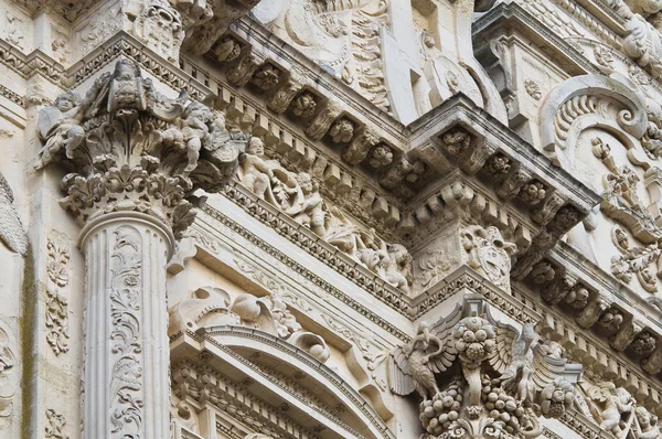 Basilique de Santa Croce. Lecce. Pouilles. Italie . — Photo