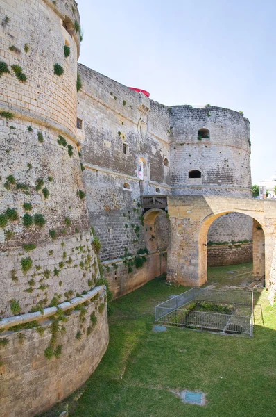 Il Castello Aragonese di Otranto. Puglia. Italia . — Foto Stock