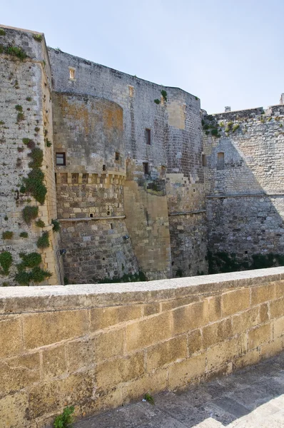 El castillo aragonés de Otranto. Puglia. Italia . — Foto de Stock