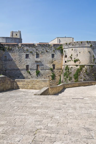 El castillo aragonés de Otranto. Puglia. Italia . —  Fotos de Stock