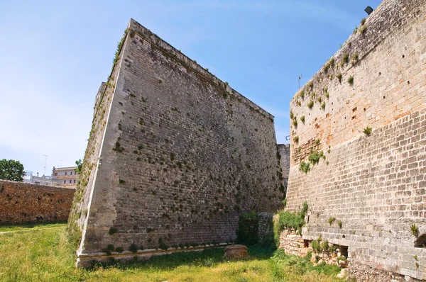 奥特朗托阿拉贡城堡。普利亚大区。意大利. — 图库照片