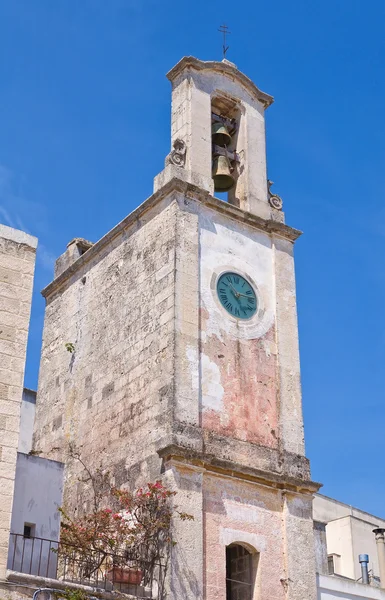 Saat Kulesi. Otranto. Puglia. İtalya. — Stok fotoğraf