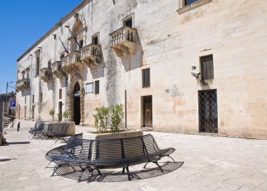 Belediye Binası. sternatia. Puglia. İtalya.