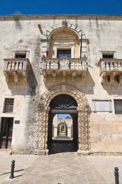 Belediye Binası. sternatia. Puglia. İtalya.