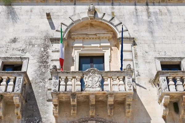 Câmara Municipal. Sternatia. Puglia. Itália . — Fotografia de Stock