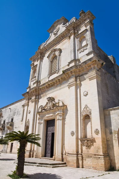 Kyrkan av Dominikaner. Sternatia. Puglia. Italien. — Stockfoto