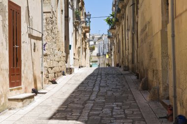 alleyway. Martano. Puglia. İtalya.