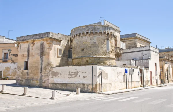 El Castillo Aragonés de Martano. Puglia. Italia . —  Fotos de Stock