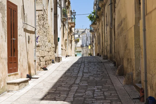 Alleyway. Martano. Puglia. Italy. — Stock Photo, Image