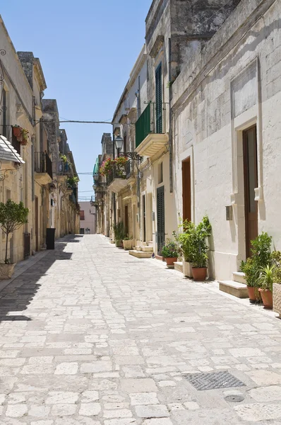 小巷。martano。普利亚大区。意大利. — 图库照片
