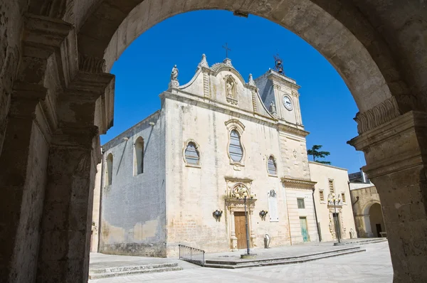 Mutterkirche des hl. Georg. melpignano. Apulien. Italien. — Stockfoto