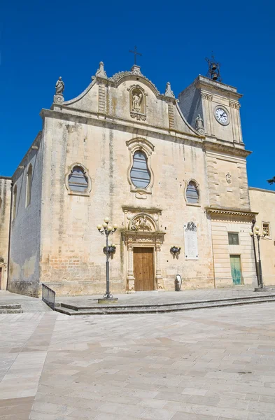Mother Church of St. Giorgio. Melpignano. Puglia. Italy. — Stock Photo, Image