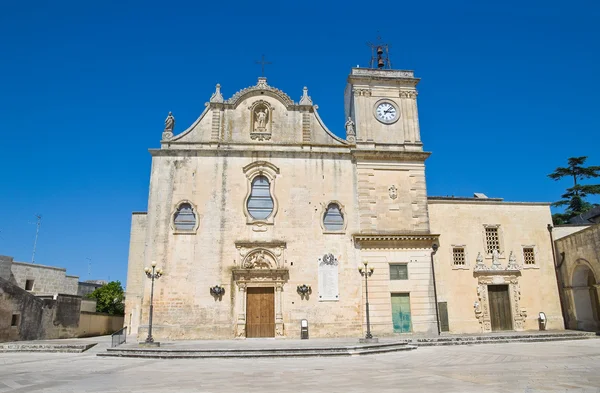 Iglesia Madre de San Giorgio. Melpignano. Puglia. Italia . — Foto de Stock