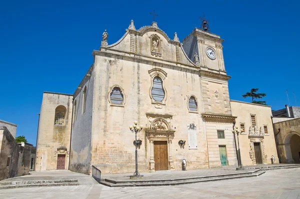 Mother Church of St. Giorgio. Melpignano. Puglia. Italy. — Stock Photo, Image