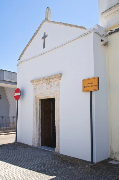 Εκκλησία της Παναγίας της leuca. Σολέτο. Puglia. Ιταλία. — Φωτογραφία Αρχείου