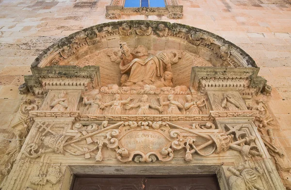 Церковь Чистилища. Солето. Апулия. Италия . — стоковое фото