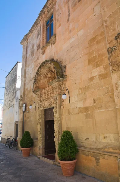 Iglesia del Purgatorio. Soleto. Puglia. Italia . — Foto de Stock