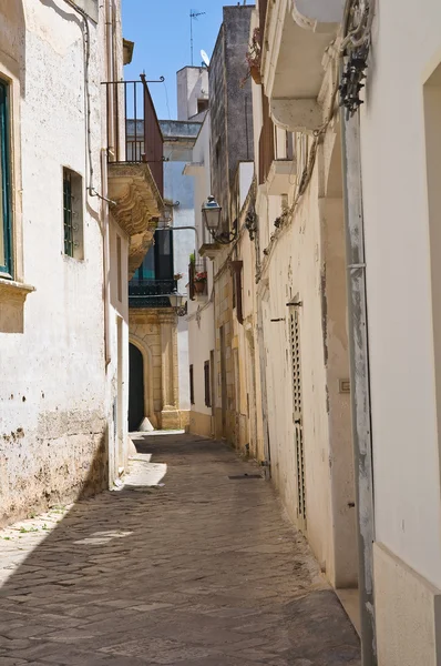 小巷。soleto。普利亚大区。意大利. — 图库照片