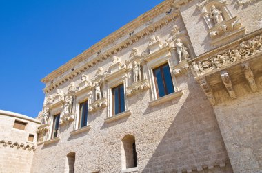 corigliano d'otranto monti kale de. Puglia. İtalya.