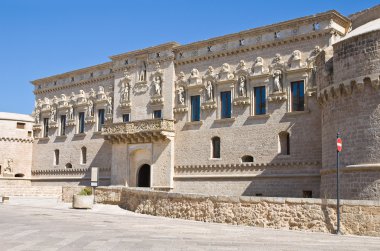 corigliano d'otranto monti kale de. Puglia. İtalya.