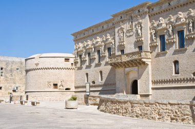 corigliano d'otranto monti kale de. Puglia. İtalya.