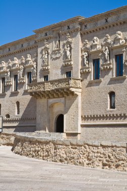 corigliano d'otranto monti kale de. Puglia. İtalya.