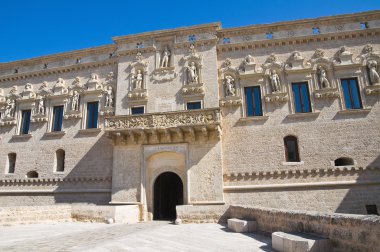 corigliano d'otranto monti kale de. Puglia. İtalya.