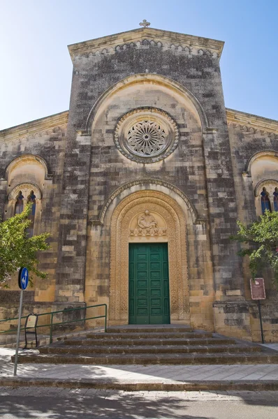 Addolorata Kirke. Corigliano d 'Otranto. Puglia. Italien . - Stock-foto