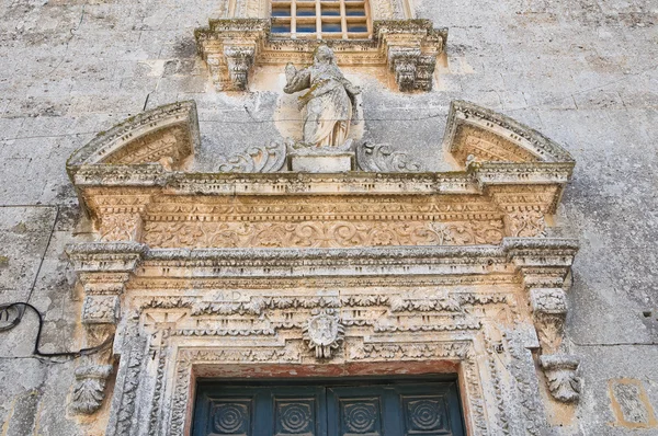 Церковь Иммаколаты. Castrignano de 'Greci. Апулия. Италия . — стоковое фото