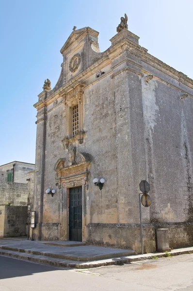 Igreja de Immacolata. Castrignano de 'Greci. Puglia. Itália . — Fotografia de Stock