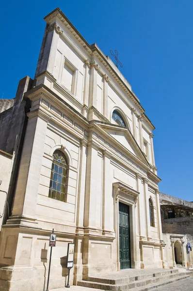 Mutterkirche von castrignano de 'greci. Apulien. Italien. — Stockfoto