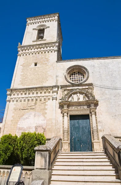 Aziz nicola anne Kilisesi. Corigliano d'otranto. Puglia. İtalya. — Stok fotoğraf
