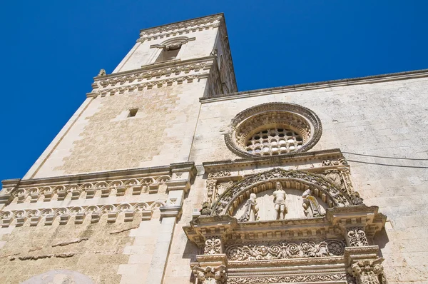 St. nicola moederkerk. Corigliano d'otranto. Puglia. Italië. — Stockfoto