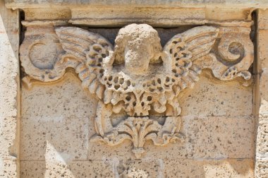 Kilise ve Dominikliler. sternatia. Puglia. İtalya.