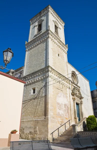Iglesia Madre de Santa Nicola. Corigliano d 'Otranto. Puglia. Italia . —  Fotos de Stock
