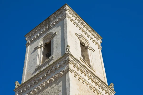 Iglesia Madre de Santa Nicola. Corigliano d 'Otranto. Puglia. Italia . — Foto de Stock