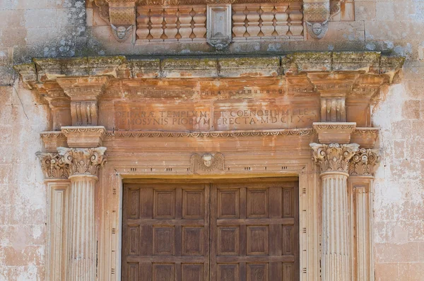 Kerk van onze Vrouwe van de genade. Soleto. Puglia. Italië. — Stockfoto