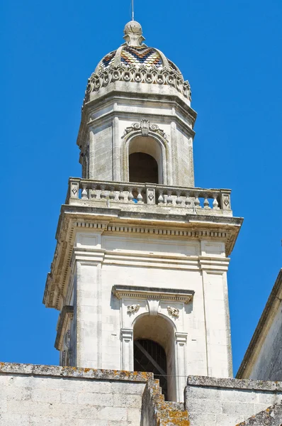 Igreja Matriz de Castrignano de Greci. Puglia. Itália . — Fotografia de Stock