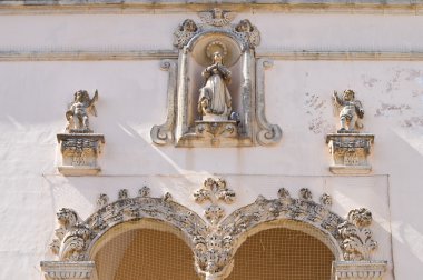 COMI Sarayı. Corigliano d'otranto. Puglia. İtalya.