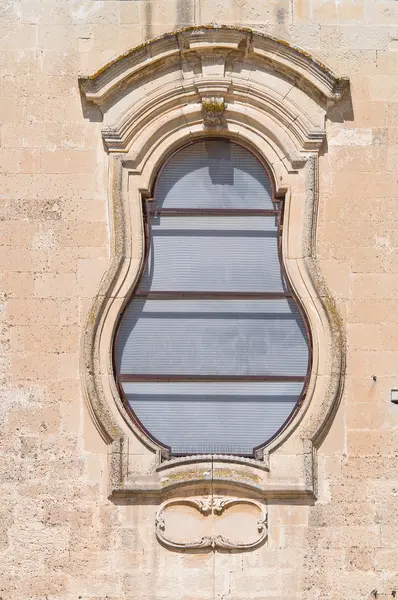 Mutterkirche des hl. Georg. melpignano. Apulien. Italien. — Stockfoto