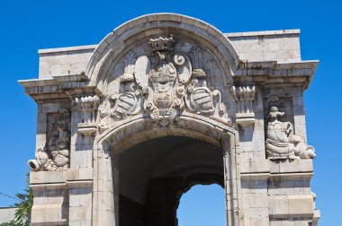 Porta marina. Barletta. Puglia. İtalya.