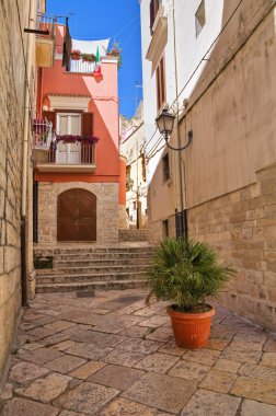 alleyway. Barletta. Puglia. İtalya.