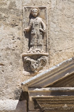 st. ruggero Kilisesi. Barletta. Puglia. İtalya.