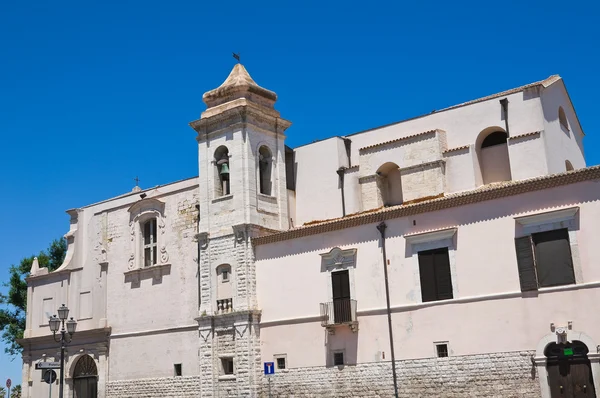 Kerk van st. maria del carmine. Barletta. Puglia. Italië. — Stockfoto