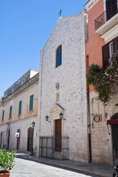 Kościół st. Maria z Nazaretu. Barletta. Puglia. Włochy. — Zdjęcie stockowe