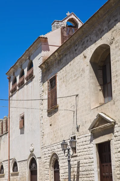 Kościół st. ruggero. Barletta. Puglia. Włochy. — Zdjęcie stockowe