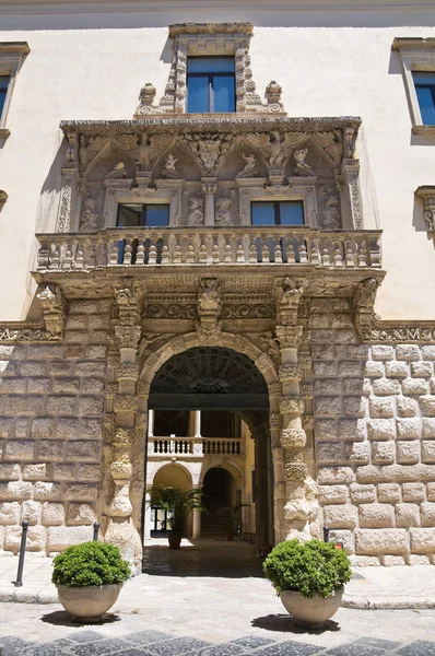 Palacio Della Marra. Barletta. Puglia. Italia . —  Fotos de Stock