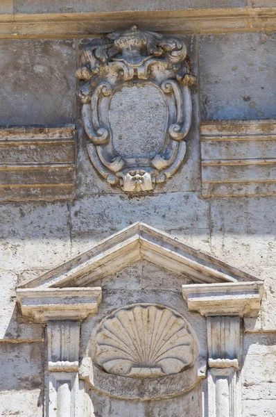 教会的圣加埃塔诺。论功行赏。普利亚大区。意大利. — 图库照片