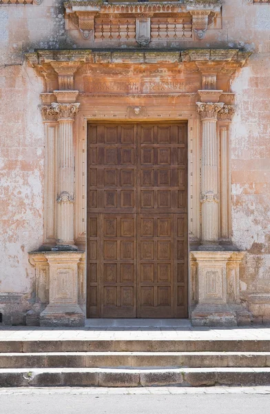 Εκκλησία της Παναγίας της χάριτος. Σολέτο. Puglia. Ιταλία. — Φωτογραφία Αρχείου