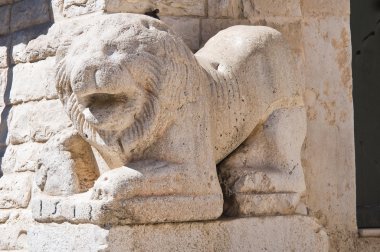 Kilise st. agostino. Trani. Puglia. İtalya.